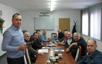 Szkolenie pracowników Spółki przez przedstawiciela firmy Diehl Metering luty 2019